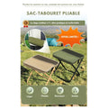2-in-1 Chair Bag – Ultralight Foldable Backpack with Built-In Seat
