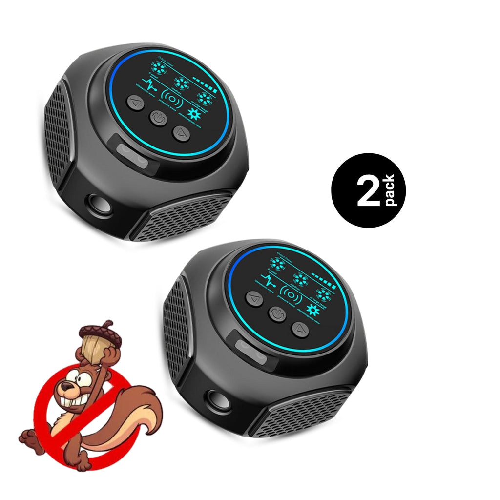 NexaGuard | Repelente de Ardillas para Interiores, Ultrasonido de 360 Grados