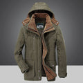 ArdentVale Winter Parka For Men With Plush Warmth And Soft Lining