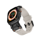 Meron Titanium-Head Silicone Band for Apple Watch | Petprovac