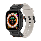 Meron Titanium-Head Silicone Band for Apple Watch | Petprovac