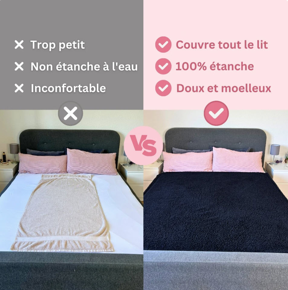 AstraEase vandtæt tæppe til par til pletfri øjeblikke