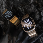 Kirelli armband i rostfritt stål med fjärilslås för Apple Watch | Petprovac