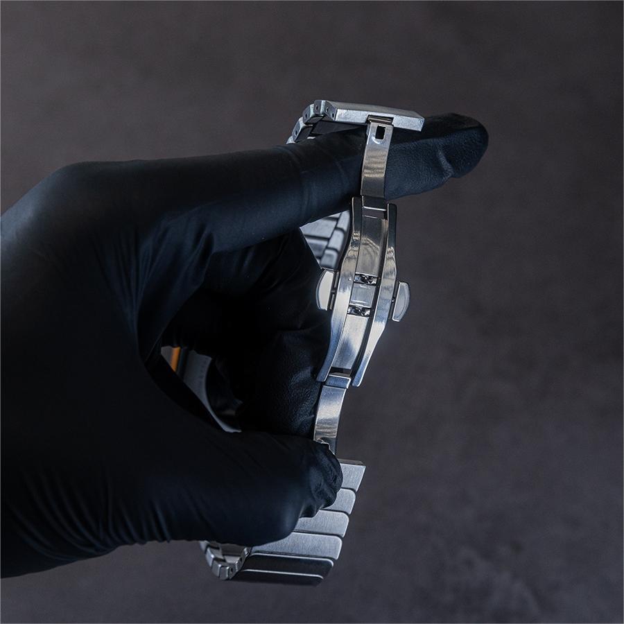 Kirelli armband i rostfritt stål med fjärilslås för Apple Watch | Petprovac