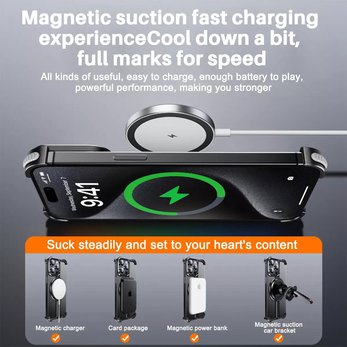 Husa iPhone Aurex Borderless Titanium MagSafe Ultra Subțire