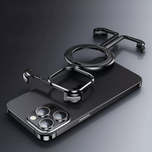 Aurex Titanyum Çerçevesiz MagSafe Kılıf iPhone için Ultra İnce