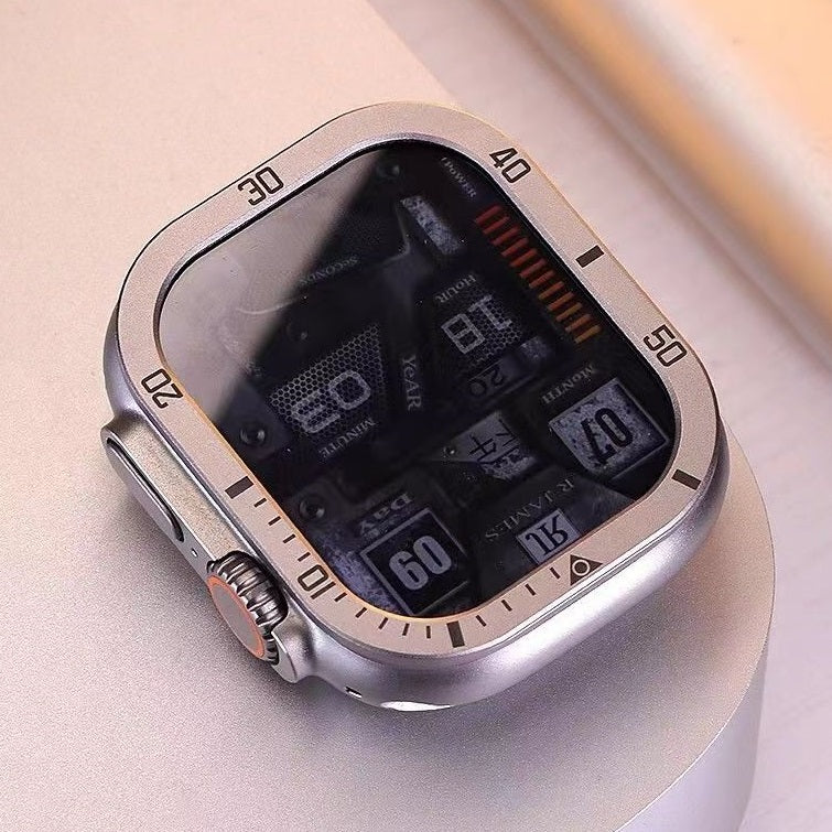 حامي شاشة زجاجي مقسى بتغطية كاملة من فيلون لساعات أبل ألترا وألترا 2