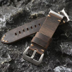 Brookmere vintage leren band compatibel met Samsung Watch Ultra