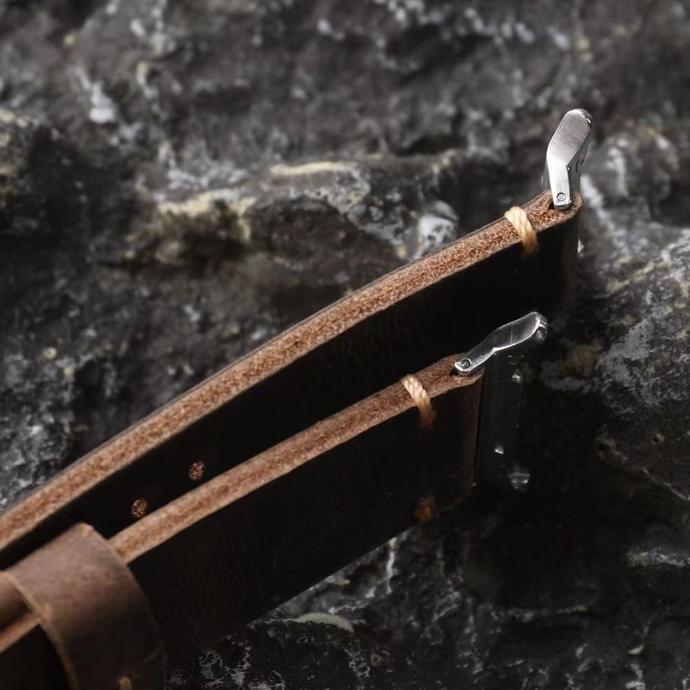 Brookmere vintage leren band compatibel met Samsung Watch Ultra