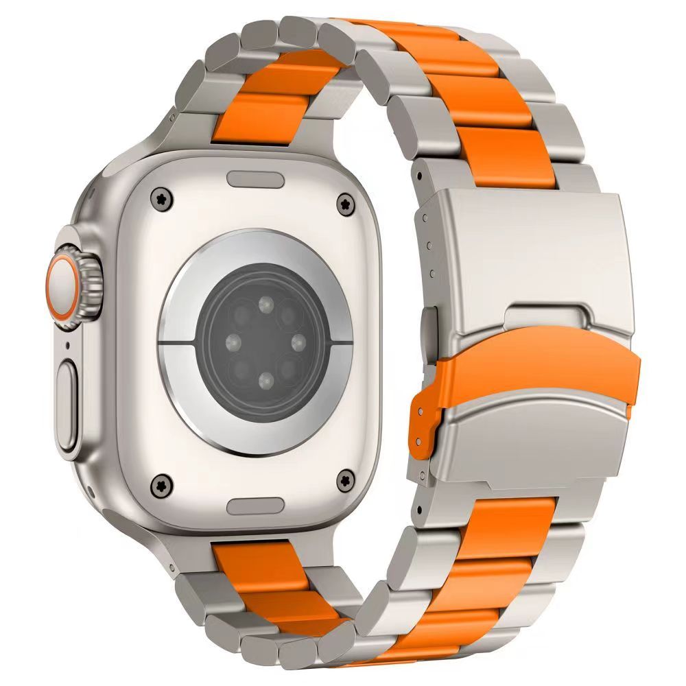 Kestrel Titanium-armband med förbättrad säkerhetsspänne för Apple Watch