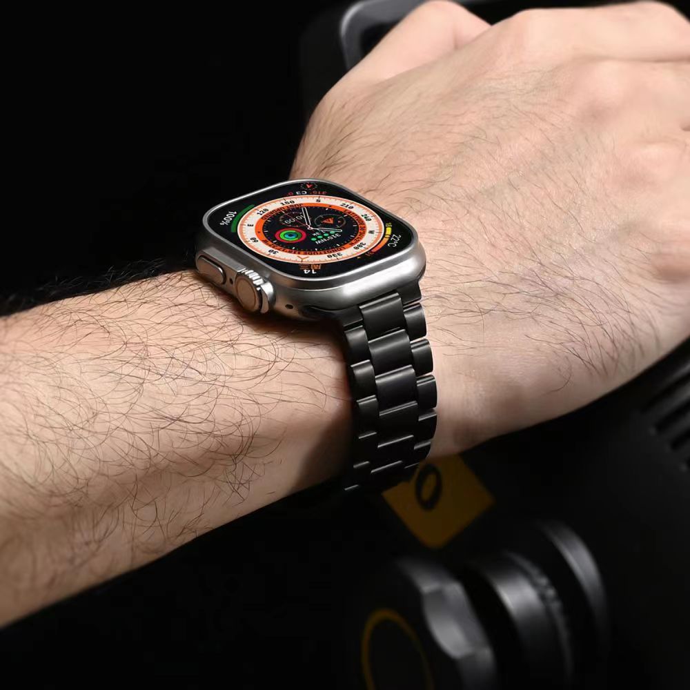 Kestrel Titanium Watch Band With Enhanced Safety Buckle for Apple Watch