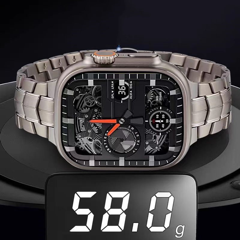 Averon titaniumlegeret beskyttelsesbånd til Apple Watch