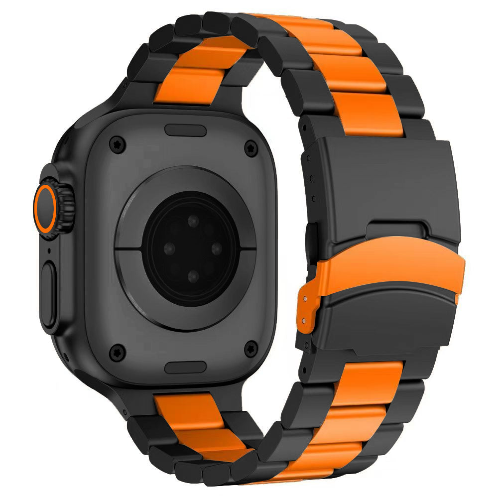 Kestrel Titanium Watch Band With Enhanced Safety Buckle for Apple Watch