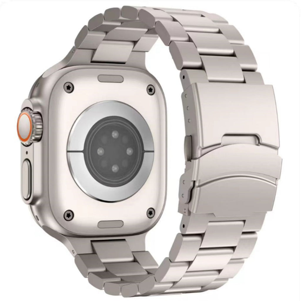 Kestrel Titanium-armband med förbättrad säkerhetsspänne för Apple Watch