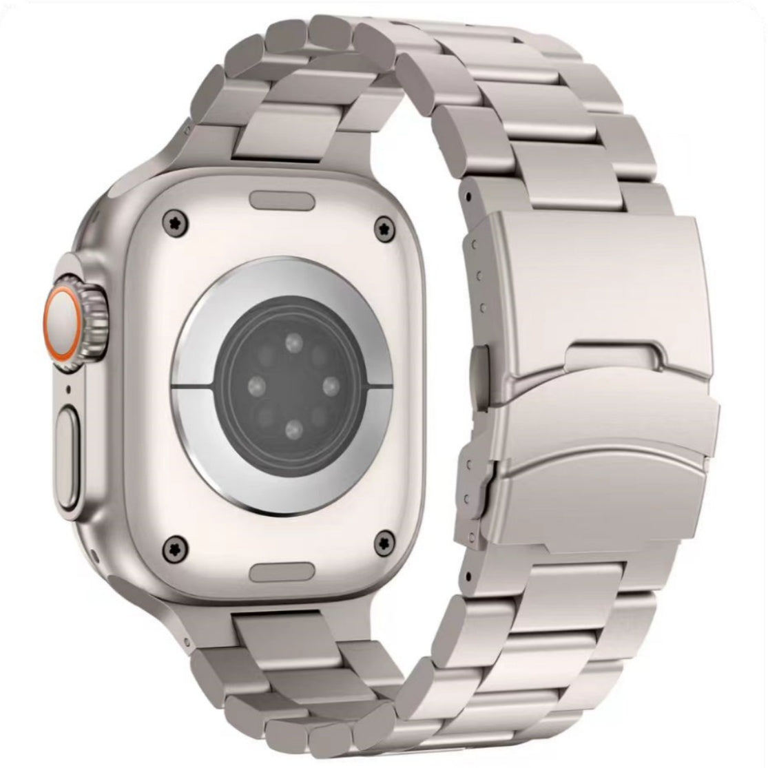 Kestrel Titanium Watch Band With Enhanced Safety Buckle for Apple Watch