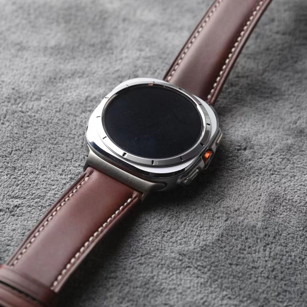 Kožený řemínek Evara Nappa pro Samsung Watch Ultra