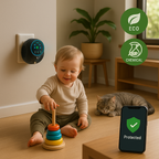 Breevo ultrazvukový odpuzovač včel a vos pro 360stupňové pokrytí