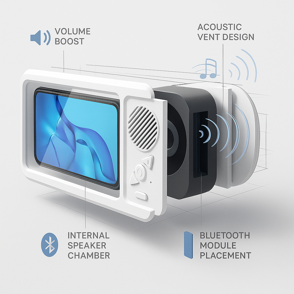 Sarung Telefon Bluetooth Kalis Air untuk Penstriman Bebas Tangan di Mana-mana