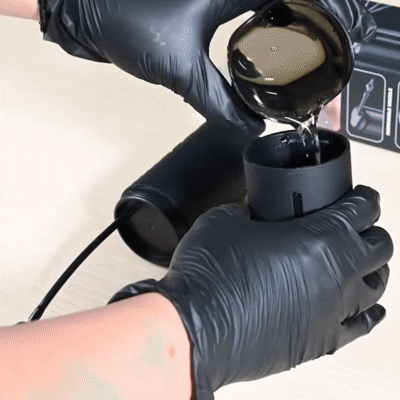 QuellWave Pembilas Telinga Pro Dengan Urutan Air Jet Tiga Kali