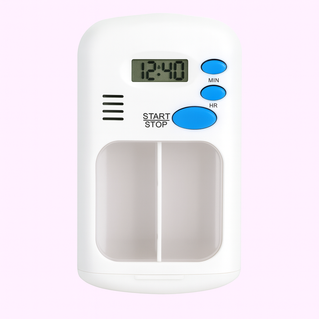 Medication Reminder with Timer – Portable & Easy to Use – Daily Health Support
