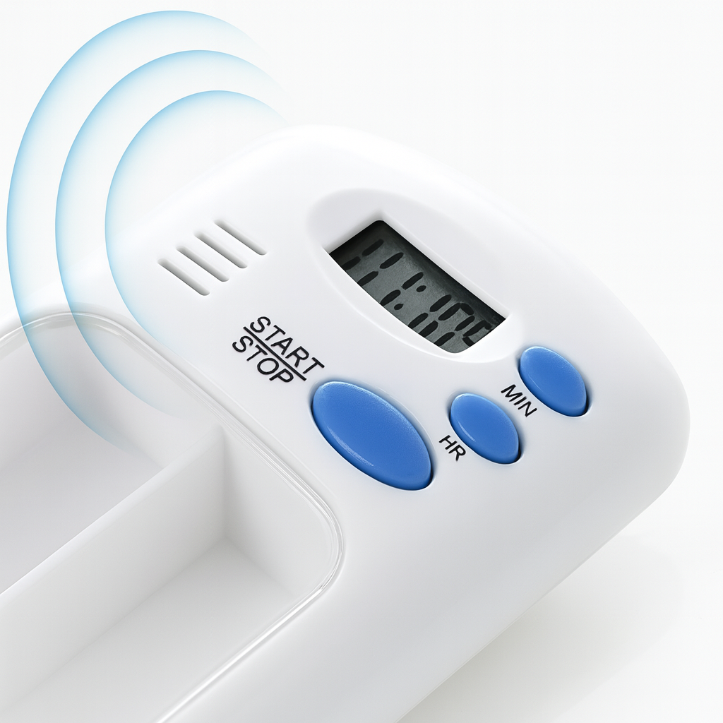 Medication Reminder with Timer – Portable & Easy to Use – Daily Health Support