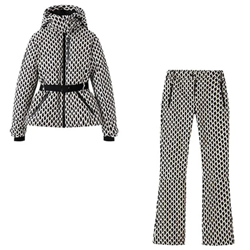 Arktia 2025 Women's Ski Suit Warm Windproof Gear Set