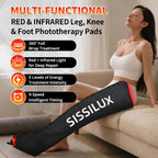 Leg Reset – Full-Leg Red Light Therapy Wrap for Circulation, Comfort & Daily Recovery