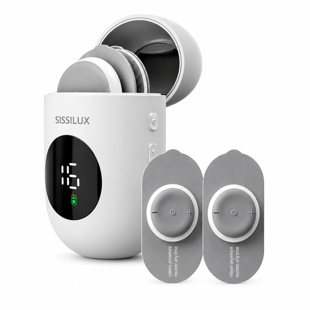 Wireless TENS & EMS Unit – Portable Muscle Relief with 6 Modes & 16 Intensity Levels