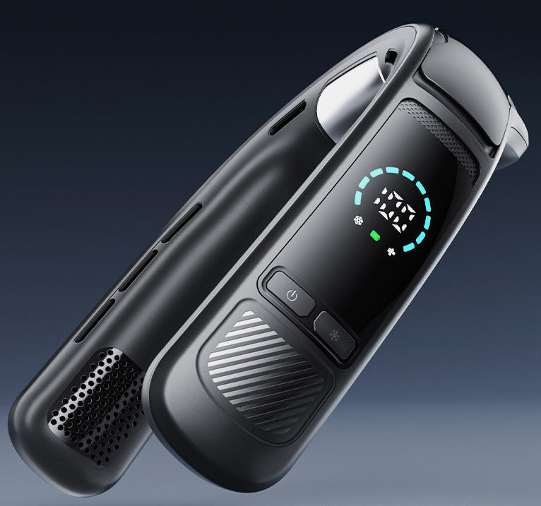 Resta Fresco Ovunque – Ventilatore da Collo Indossabile con Raffreddamento TEC e Batteria da 6000mAh