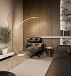LumaArc LED-golvlampa med fotströmbrytare, 2700K dimbar