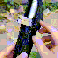 Automatic Self-Defense Walking Stick With Anti-Slip Grip