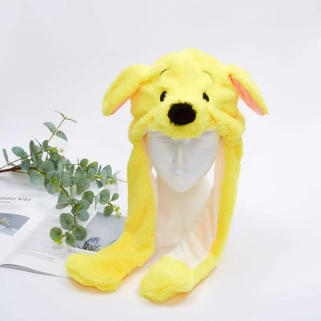 Funny hat with wobbly ears