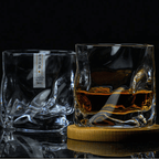 Bicchiere da whisky Astra Kiriko Crumple Artigianato Edo