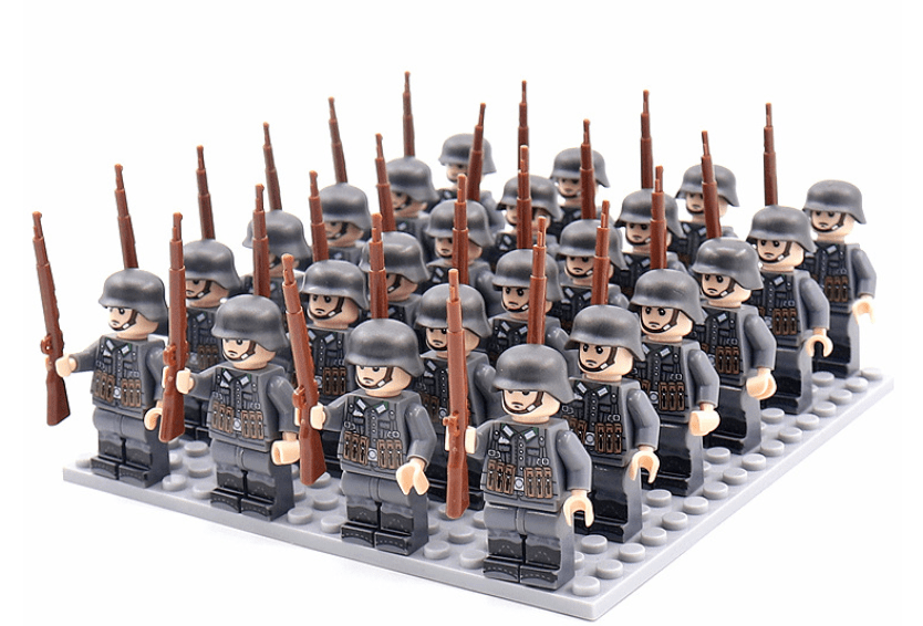 21-piece figure building block set for children & collectors