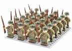 21-piece figure building block set for children & collectors