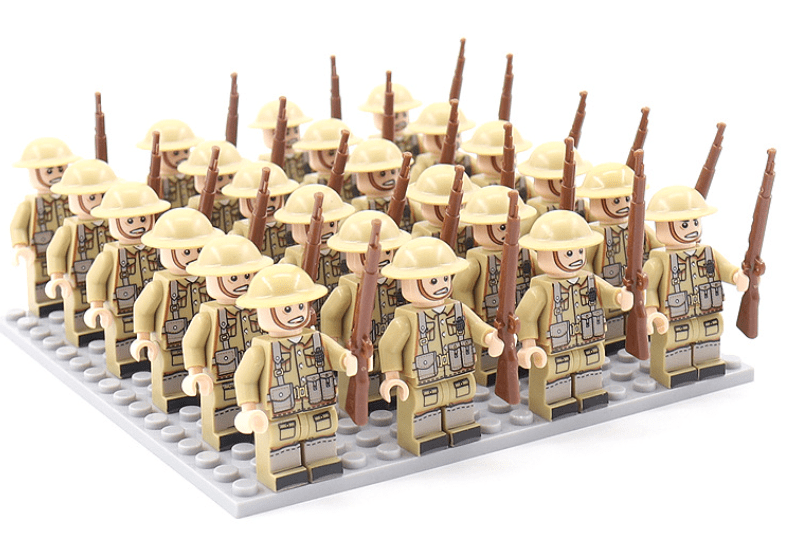 21-piece figure building block set for children & collectors