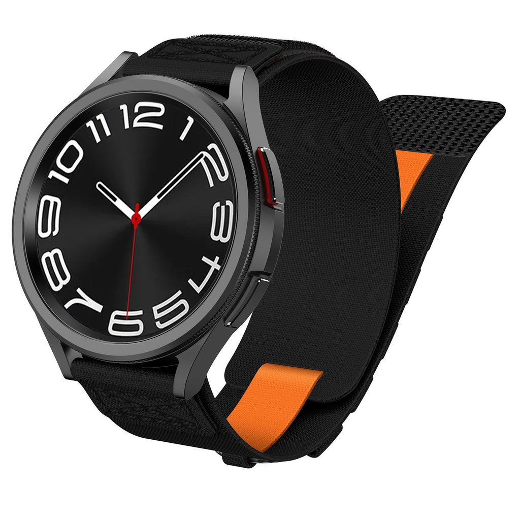 TrailGuard Outdoor Taktisches Nylonarmband Kompatibel mit Samsung Galaxy Watch 4/5/6/7