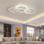 LunaRing Lampada da Soffitto LED con Morbida Luce Ambientale Tranquilla