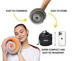 Memory Foam Travel Neck Pillow for Long Flights, Road Trips and Everyday Commutes