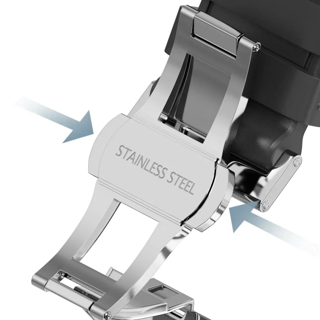 Vellora silikonový pásek s motýlkovou sponou pro Apple Watch | Petprovac