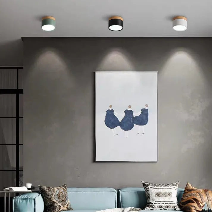 Lunara Nordisk LED Loftlampe til Gange og Stuer