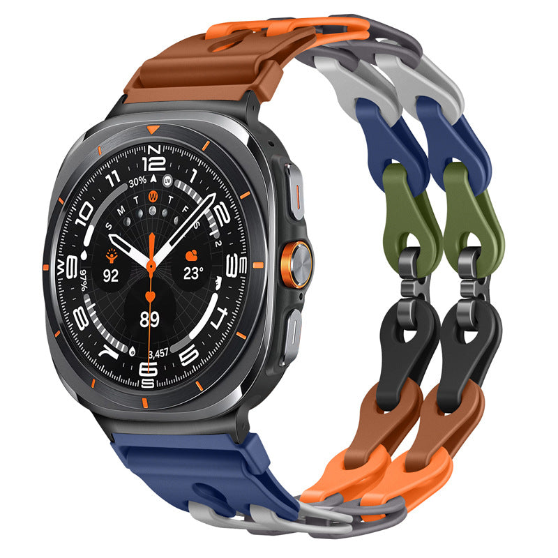 Aventa Sport silikonarmband kompatibelt med Samsung Galaxy Watch Ultra 47mm