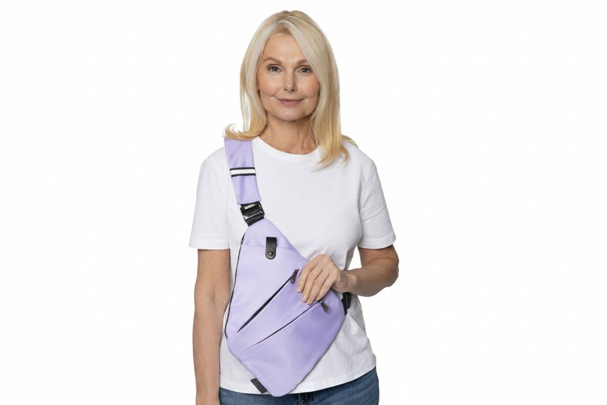 Anti-Theft Travel Bag – Hidden Zippers and Front-Facing Security