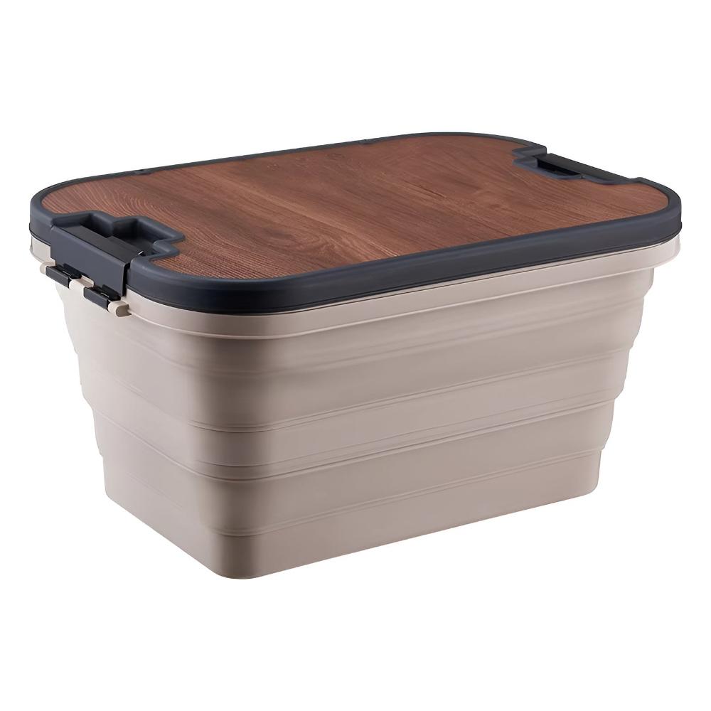 Foldable Camping Storage Box For Campers Durable Organizer