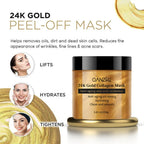 GoldLift 24K zpevňující a zvedací pleťová maska | 5minutová luxusní anti-aging péče