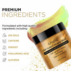 GoldLift 24K zpevňující a zvedací pleťová maska | 5minutová luxusní anti-aging péče