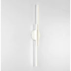 Fjordra Nordisk Skive- og Linjelampe med LED til Væg Sort Hvid