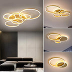 LunaRing Lampada da Soffitto LED con Morbida Luce Ambientale Tranquilla