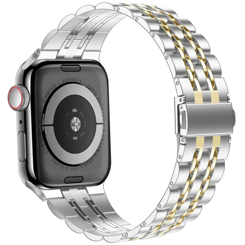 Kavaro Premium Stainless Steel Folding Buckle Band for Apple Watch | Petprovac