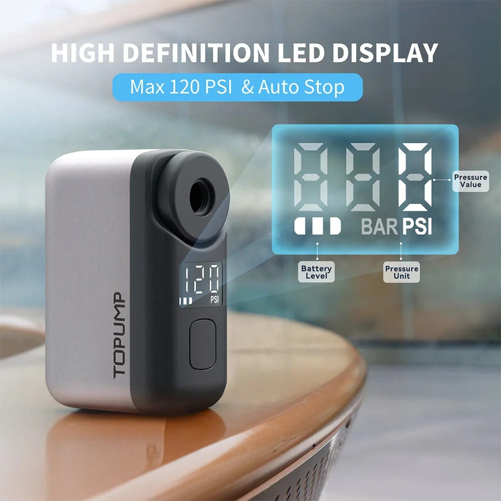 Pam Basikal Mini Elektrik Mudah Alih JetFlow Pro untuk Perjalanan